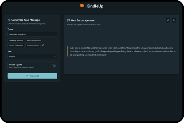encouragement-generation